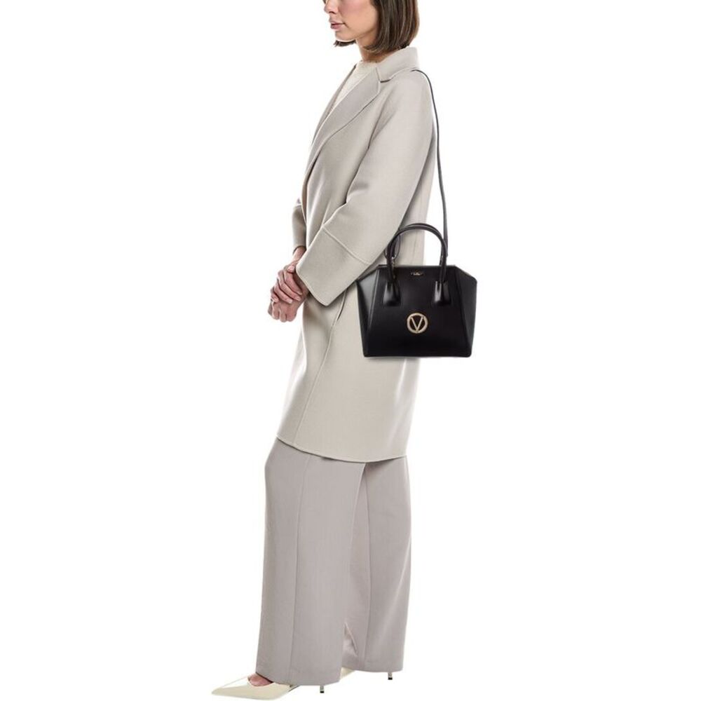 Valentino By Mario Valentino Minimi Leather Tote, Black - Picture 4 of 4